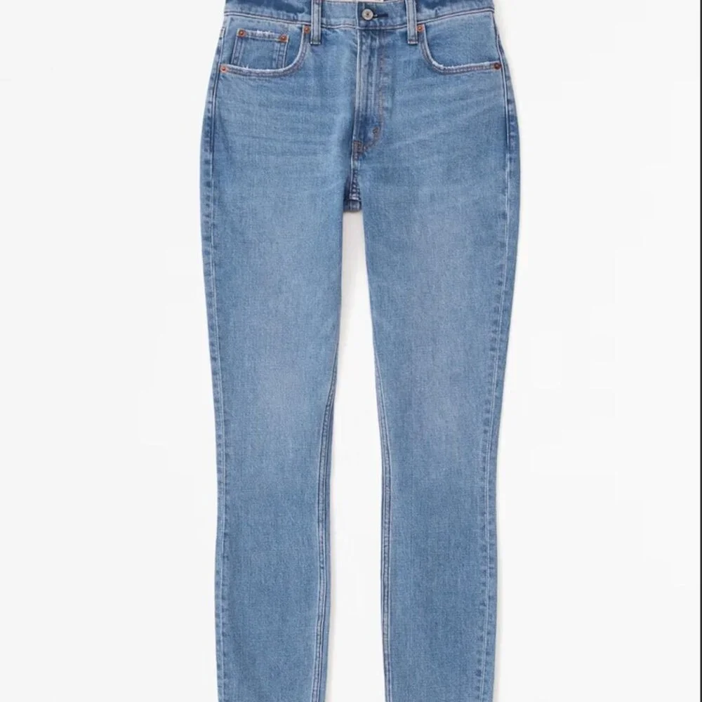 Abercrombie High Rise Curve Love Skinny Jean size 2 - Picture 2 of 6